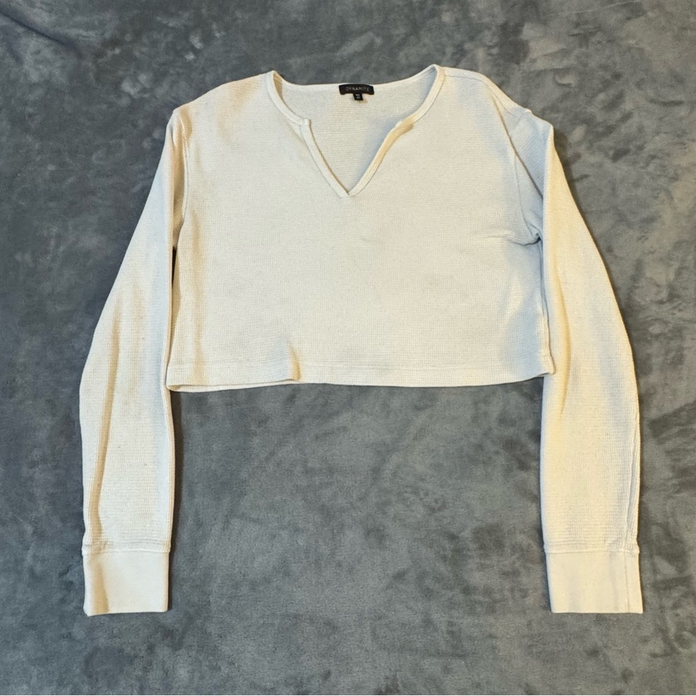 Dynamite Long Sleeve Crop Top

#1401